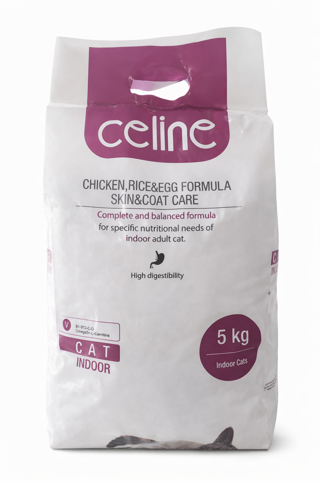 غذای خشک گربه بالغ Celine - 5Kg