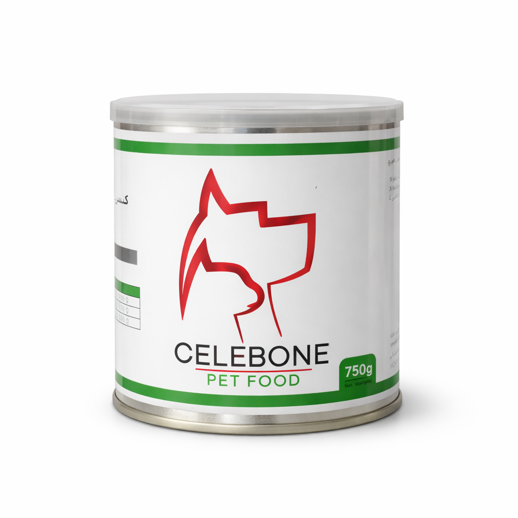 کنسرو سگ با طعم مرغ Celebone -750g