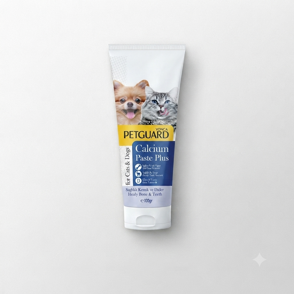 خمیر کلسیم سگ و  گربه Petguard ـ ۱۰۰ گرمی