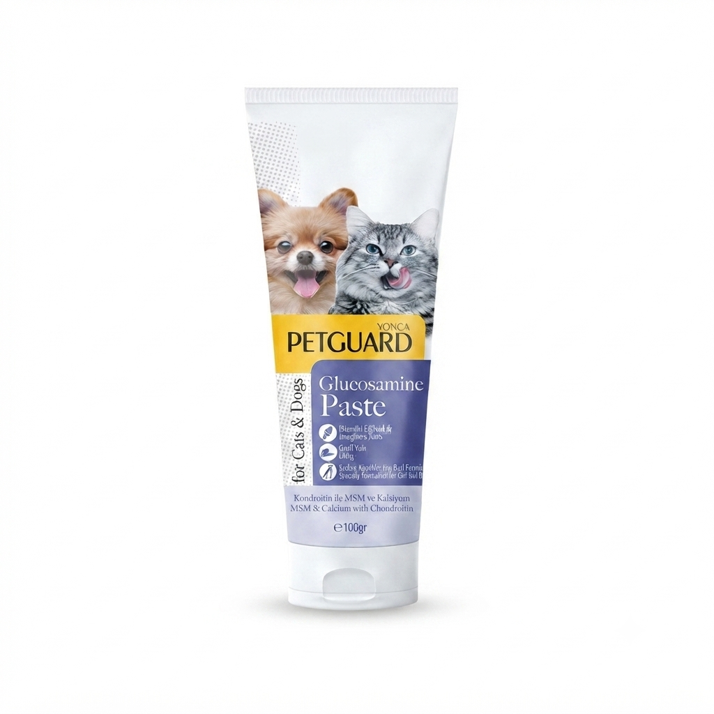 خمیر گلوکوزامین سگ و  گربه Petguard ـ ۱۰۰ گرمی