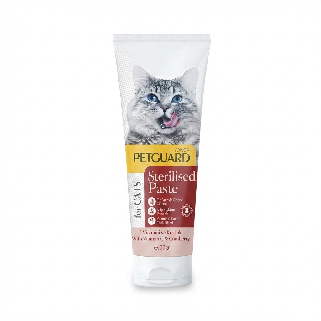 خمیر مالت مخصوص گربه عقیم Petguard ـ ۱۰۰ گرمی