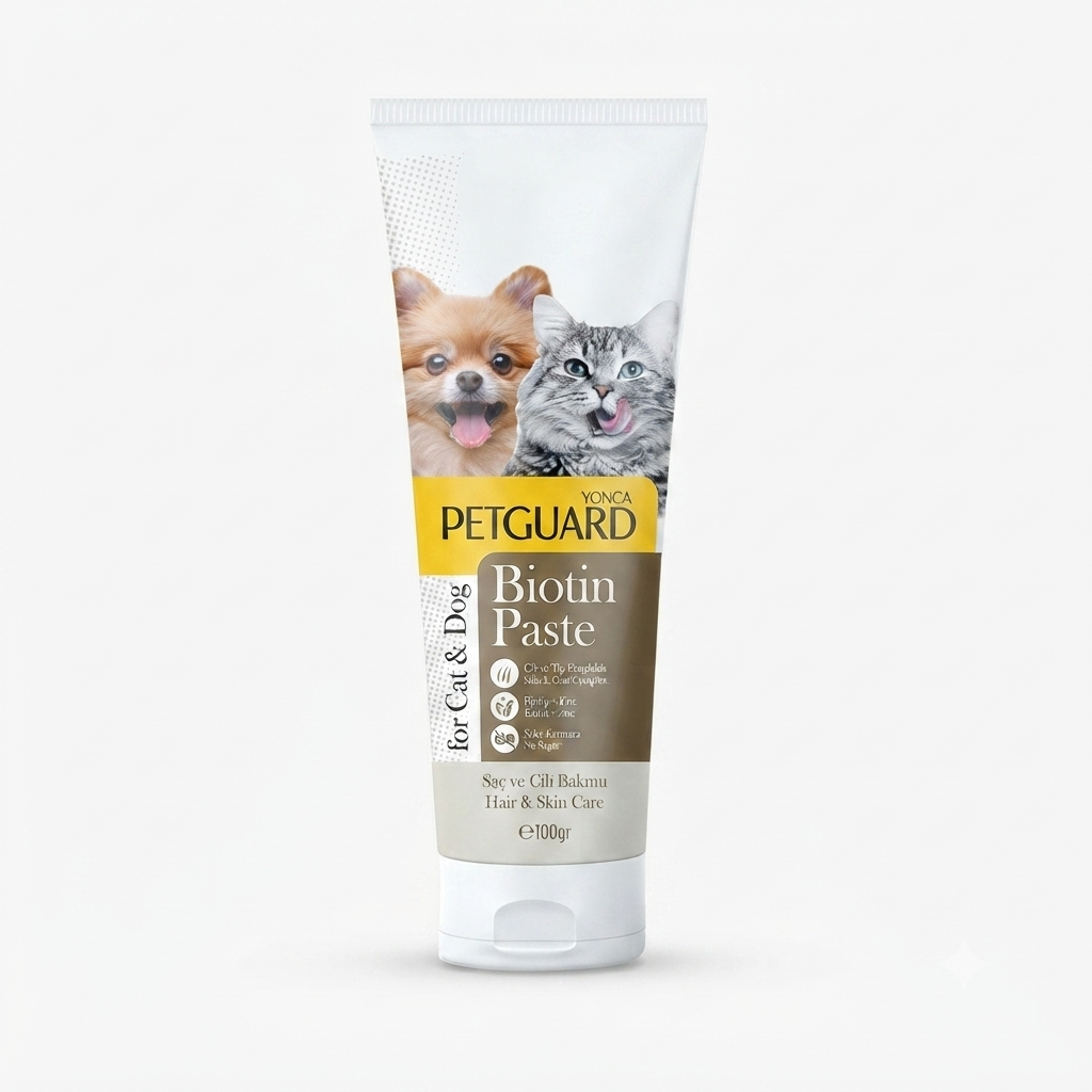 خمیر بیوتین سگ و  گربه Petguard ـ ۱۰۰ گرمی