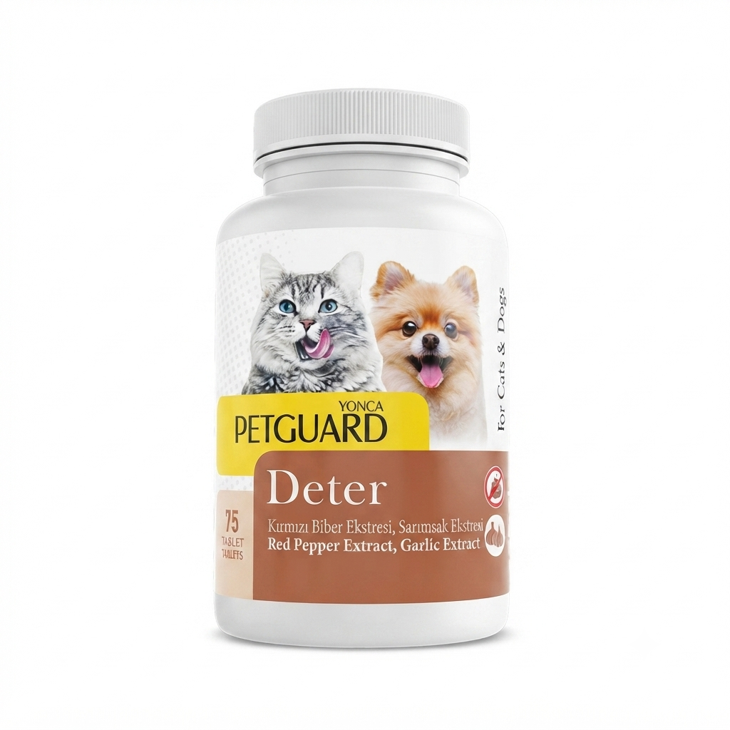 مکمل ضد مدفوع خواری سگ و گربه Petguard ـ ۷۵ عددی